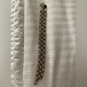 Elegant Gold and Silver Women's Bracelet